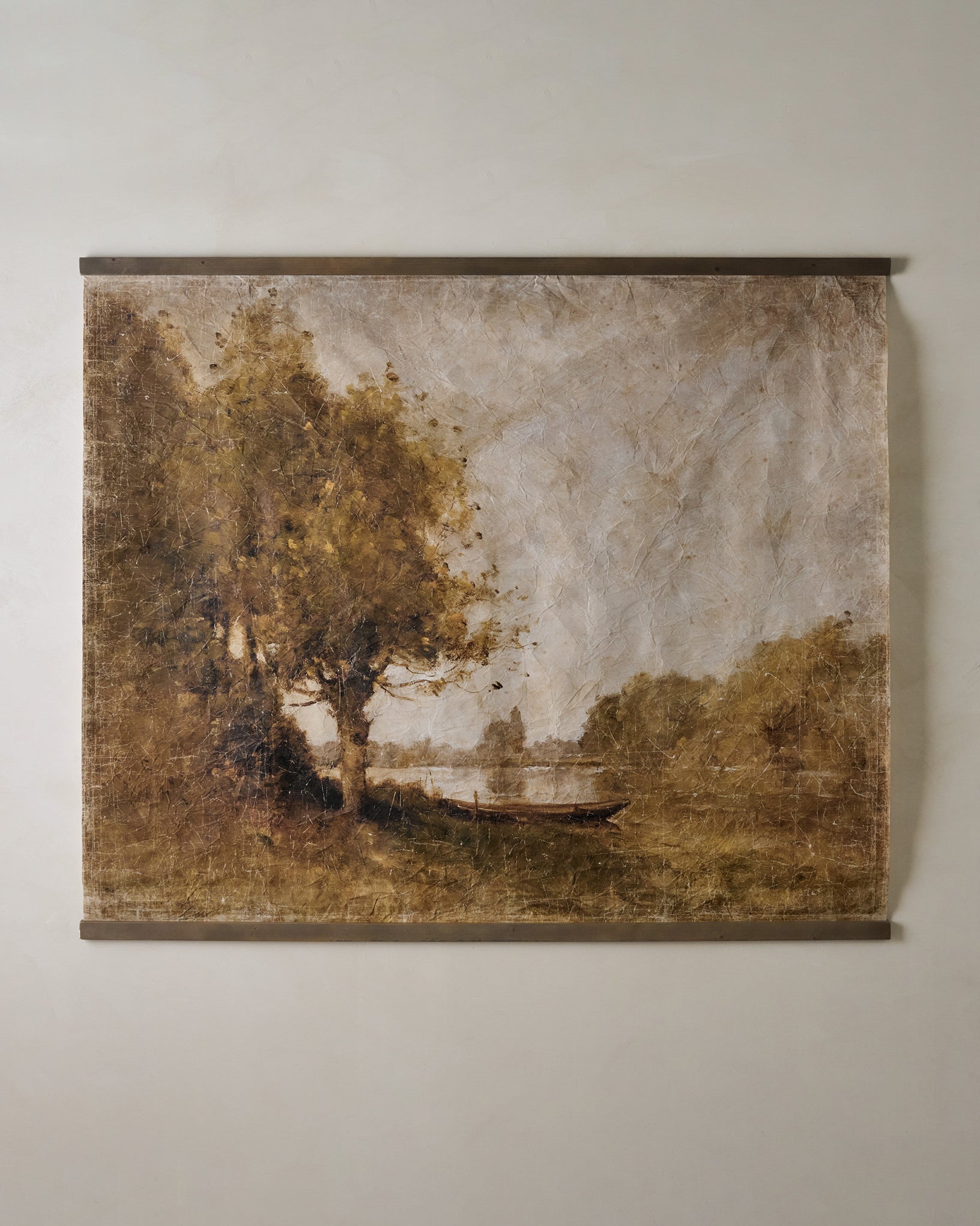 Oversized Spring Stillness Landscape Tapestry - Image 2