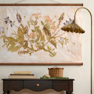 Jo's Hand Pressed Herbarium Tapestry - Seasonal Symphony
