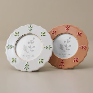 Round Ceramic Juliet Photo Frame