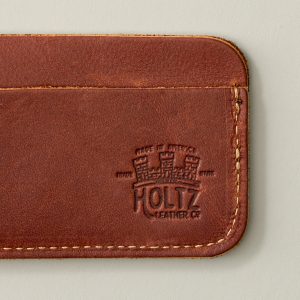 The Charleston Personalized Fine Leather Triple Sleeve Front Pocket Wallet