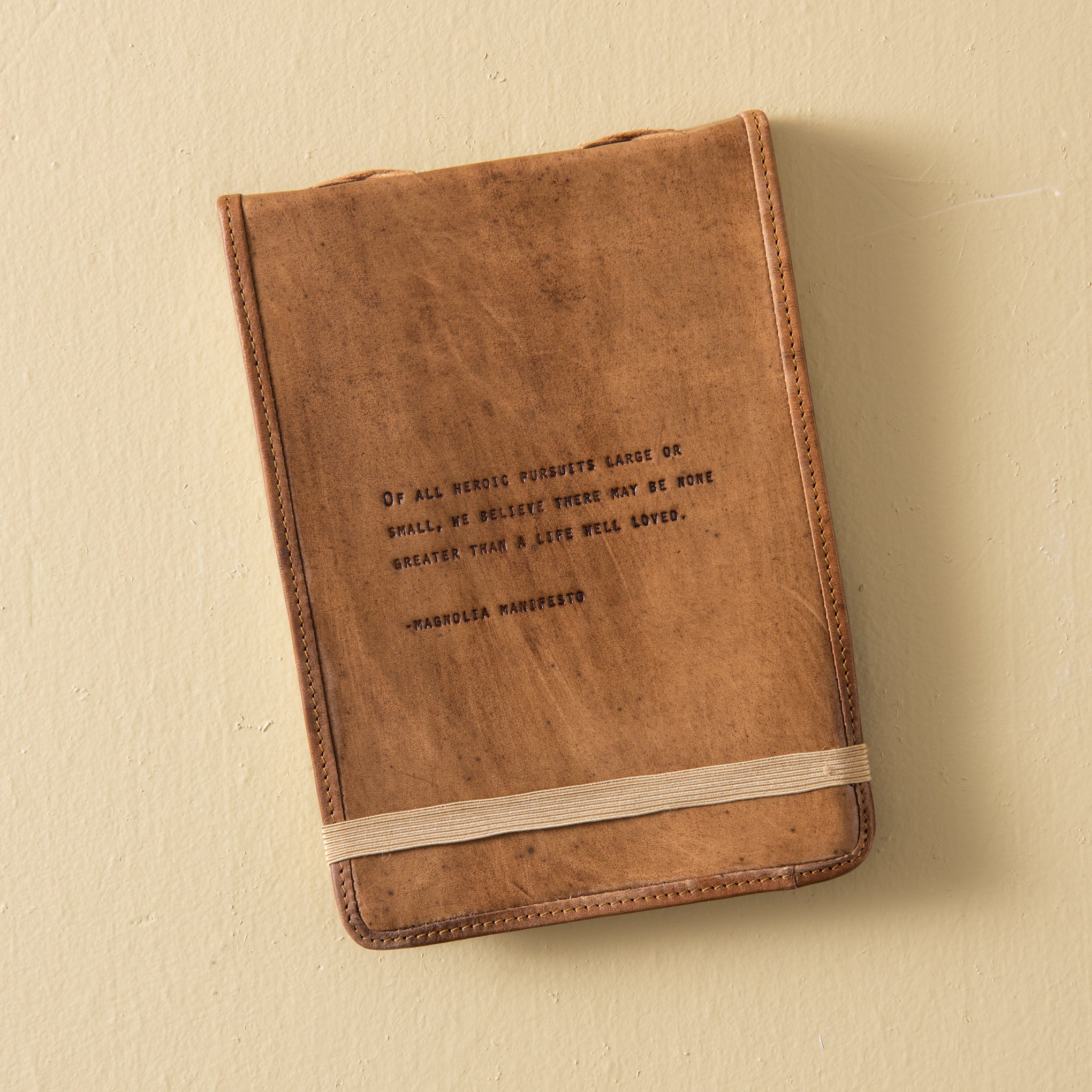 Magnolia Manifesto Leather Journal - Image 3