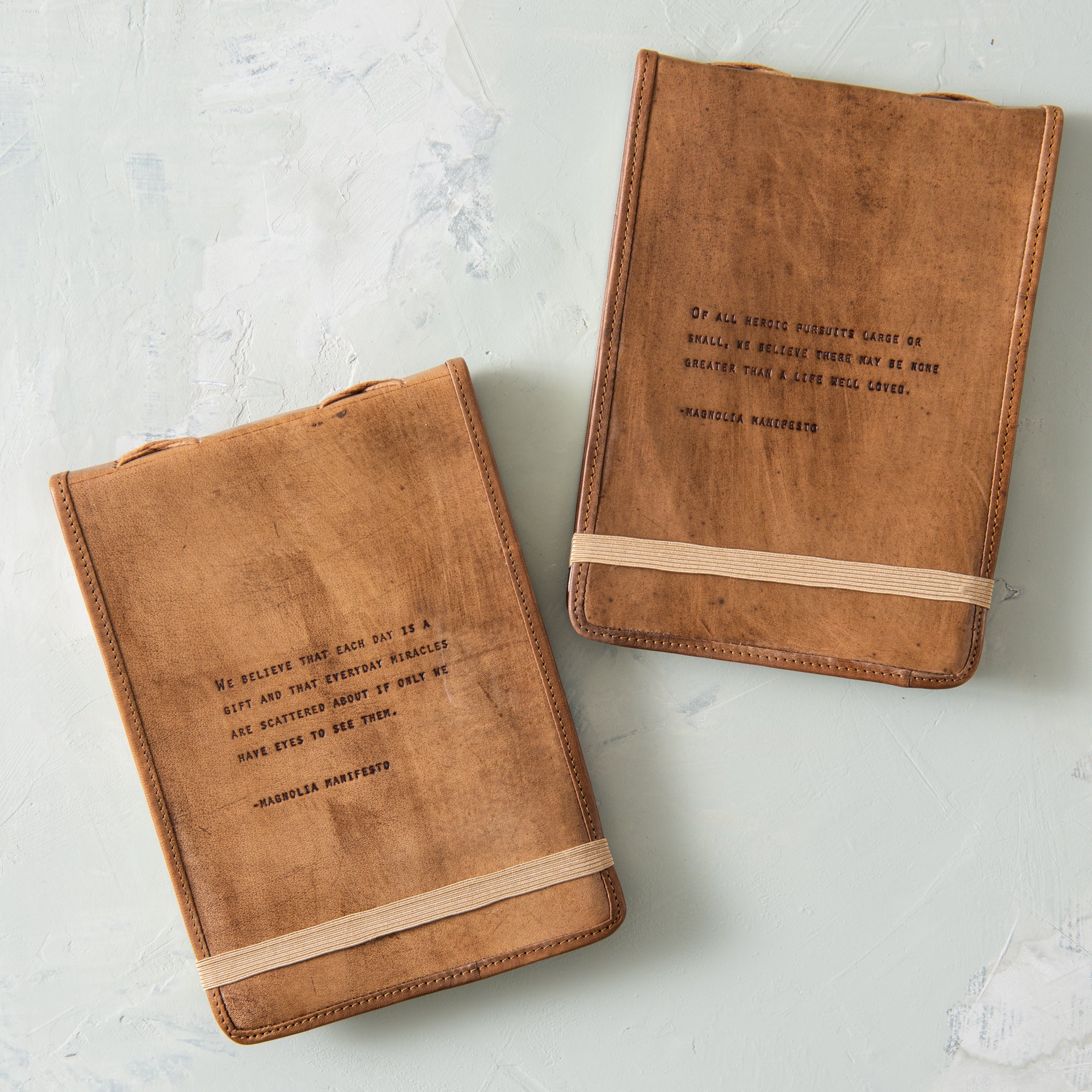 Magnolia Manifesto Leather Journal - Image 2