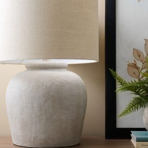 Cement Oversized Greenleigh Table Lamp