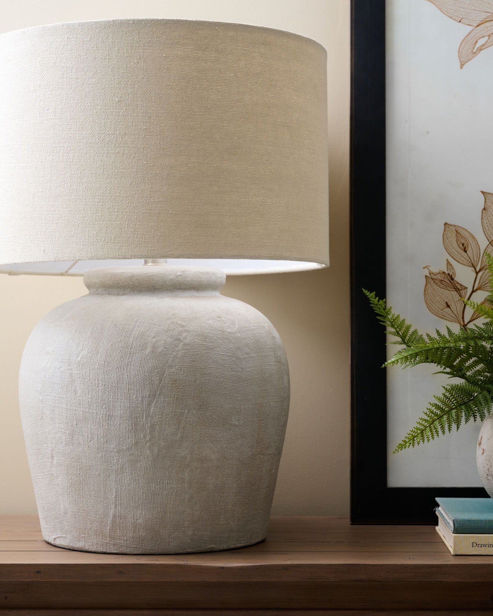 Cement Oversized Greenleigh Table Lamp