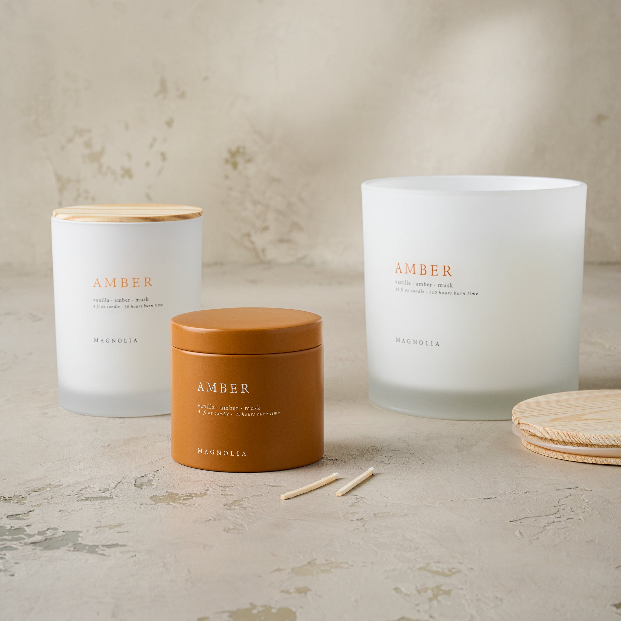 Magnolia Amber Candle - Image 9
