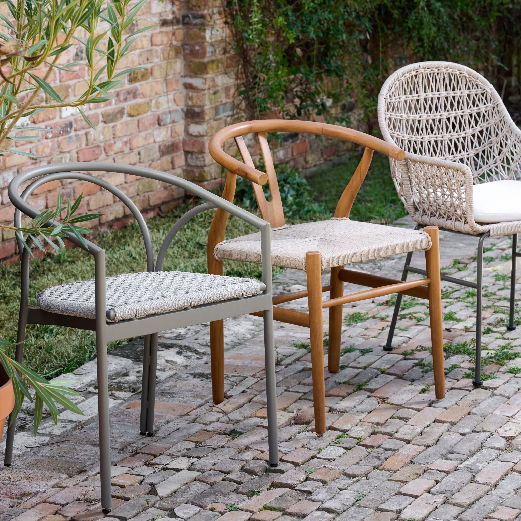 Sylvie Outdoor Dining Chair - Image 3